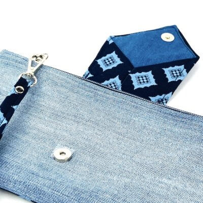 clutch bag upcycling