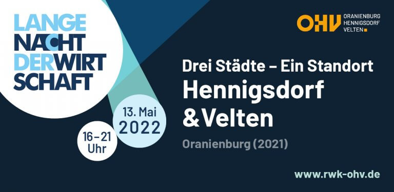 Lange Nacht der Wirtschaft Hennigsdorf 2022